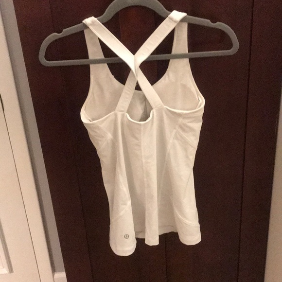 Lululemon tank top size 4 white - Picture 2 of 4